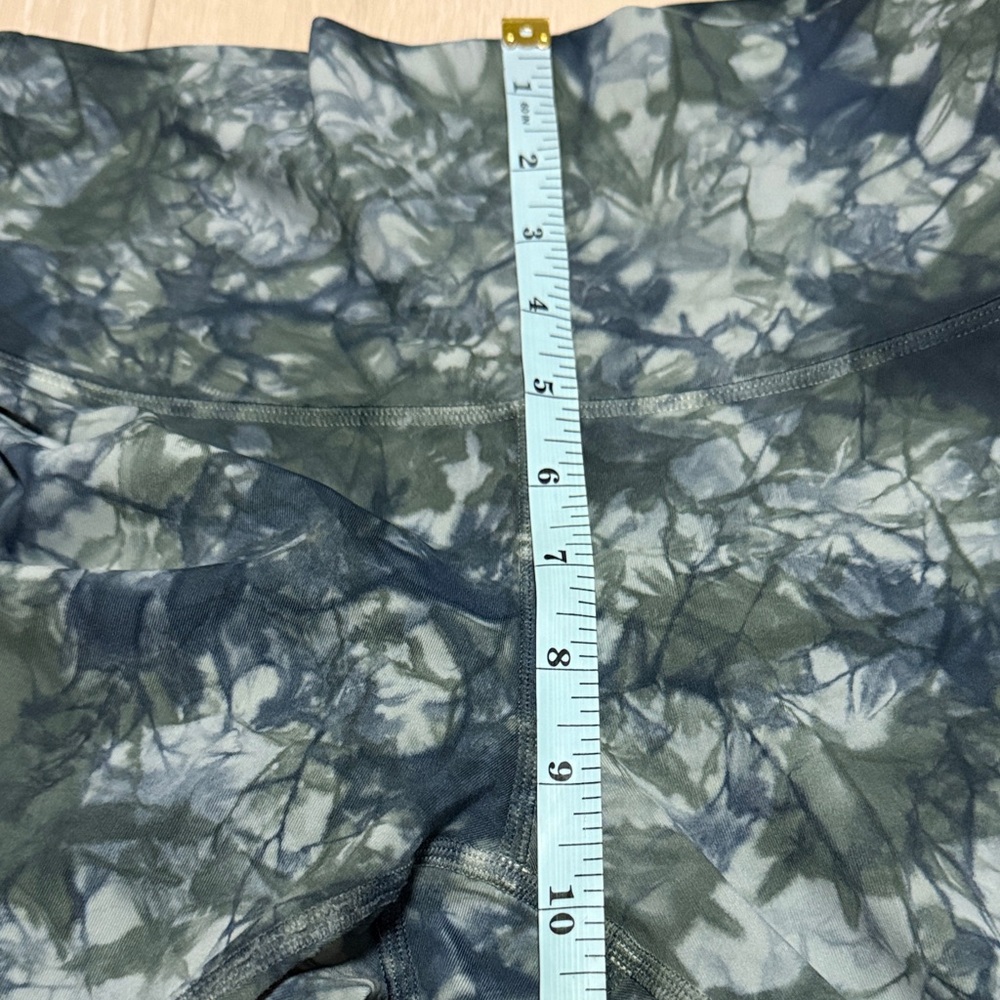 lululemon athletica Wunder Under Misty Moss Sea Steel High Rise Leggings - Picture 6 of 8